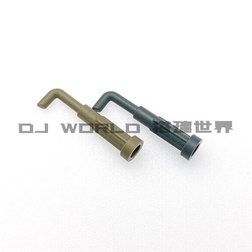 JX9012双鹰CaDA咔搭排气管烟囱配件兼容乐高71137积木65571 14682