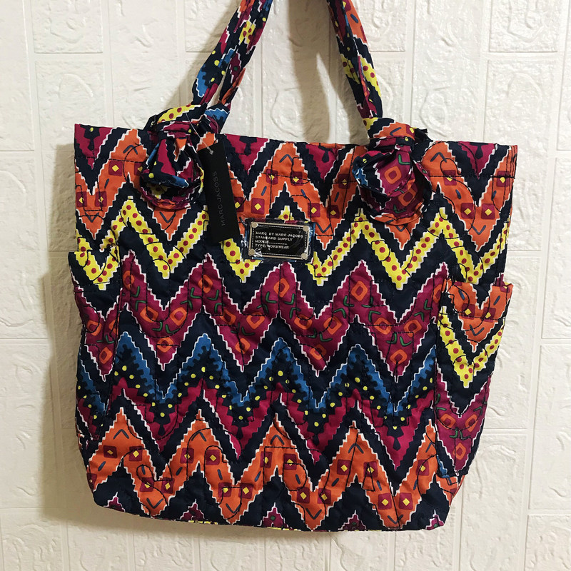 2025夏季外贸日单单肩女包高级感妈咪包手提轻便帆布托特包大容量