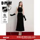 黑色露背无袖 DPLAY 新款 冬季 礼服裙连衣裙女 高光裙系列