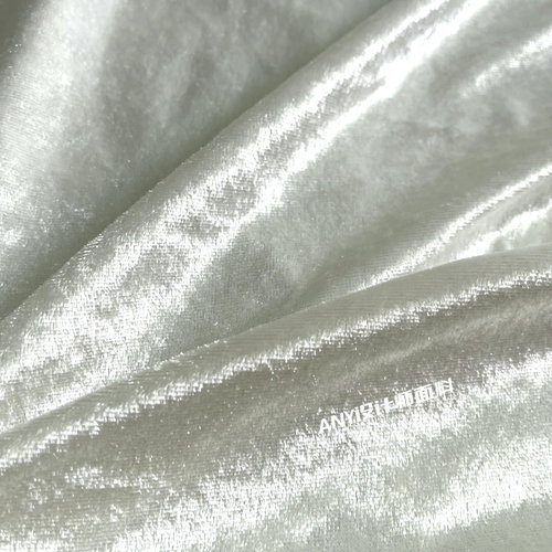 小众金丝绒布料丝光柔软弹力面料
