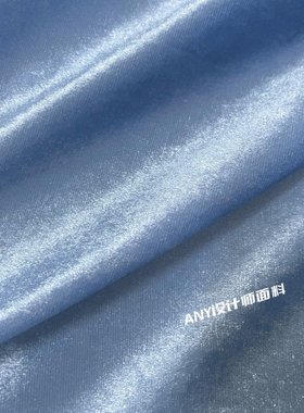 小众金丝绒布料丝光柔软弹力面料