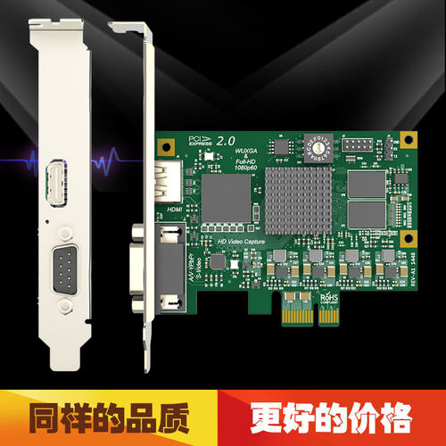 美乐威二代全高清视频采集卡，型号：Pro Capture HDMI，支持Windows/Liunx系统，提供完整的SDK开发包；支持两路全高清HDMI信号同时输入