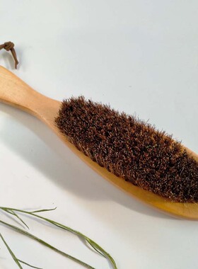清仓瑕疵鬃刷实木刷皮鞋刷皮革刷鞋油刷鬃毛软毛刷上光刷木柄刷子