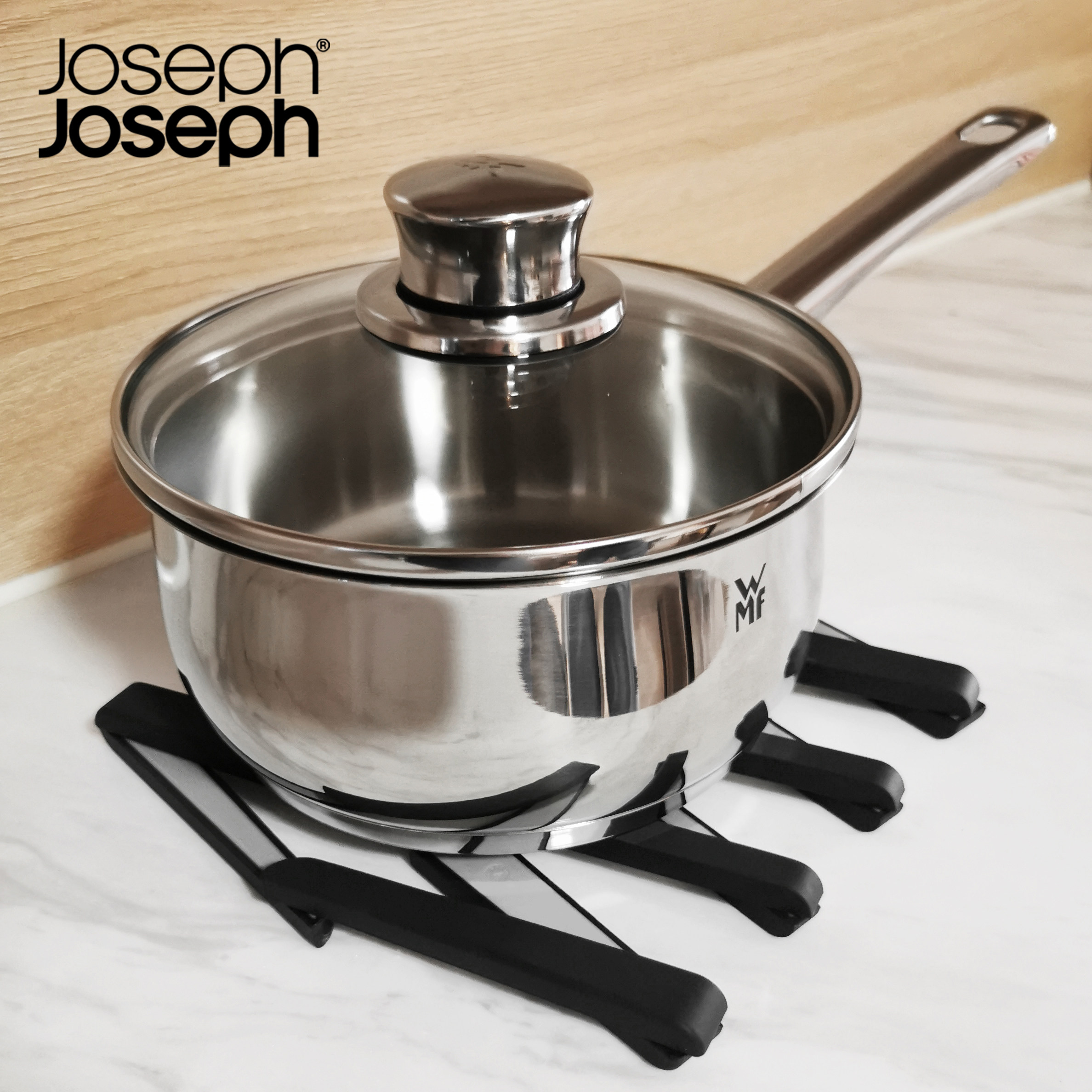 英国Joseph Joseph耐220℃高温可伸缩厨房隔热垫防烫锅垫硅胶餐垫