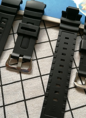 替换卡西欧AW-591/590/5230 AWG-M100/101 G-7700G-7710树脂表带