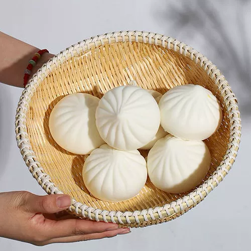 Бамбуковый композитный круглый пыль, овощи, бамбуковые корзины сухой фрукты хранилище маленькая корзина домашняя ферма фрукты.