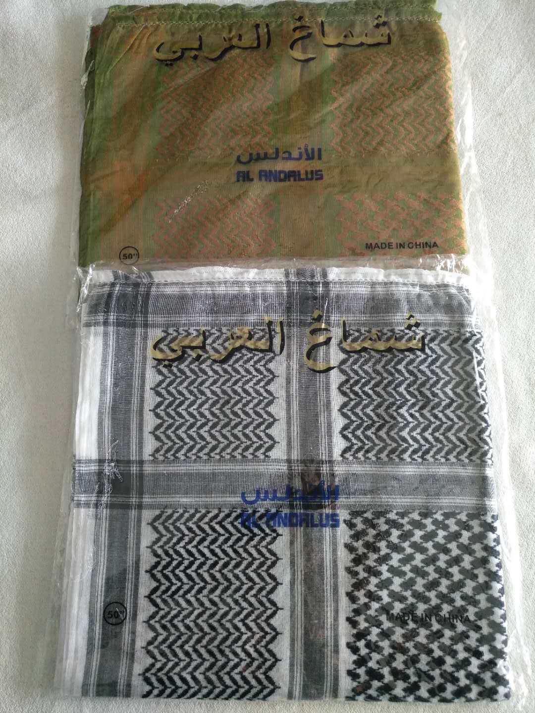 外贸出口 精品阿拉伯色底色花提花头巾穆斯林围巾方巾阿拉伯头巾