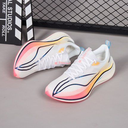 李宁赤兔7PRO竞速跑鞋新款学生青少年考试竞速减震回弹长跑运动鞋