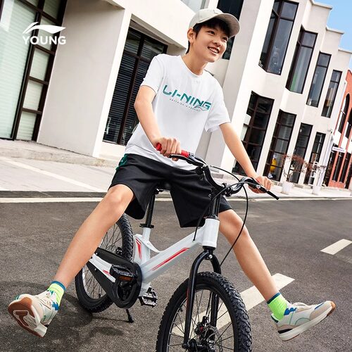 李宁童装儿童短袖男中大童