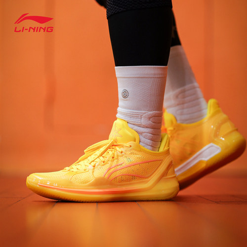李宁男子实战低帮利刃4v2篮球鞋
