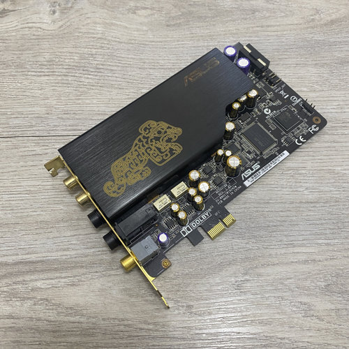 二手/ASUS Xonar Essence STX老虎卡二代音乐卡PCIE 1X台式机内置
