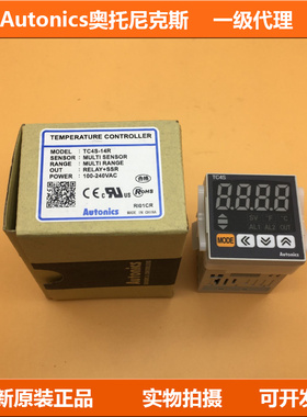 Autonics温度控制器TC4S-24R TC4SP-14R TC4W-N4N TC4Y-N4R 22R