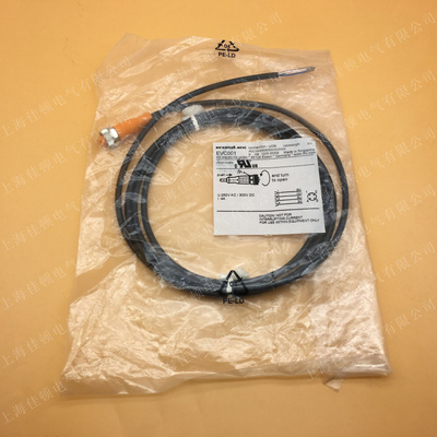 IFM易福门连接线EVC001 M12直头 全新原装正品 假1法10