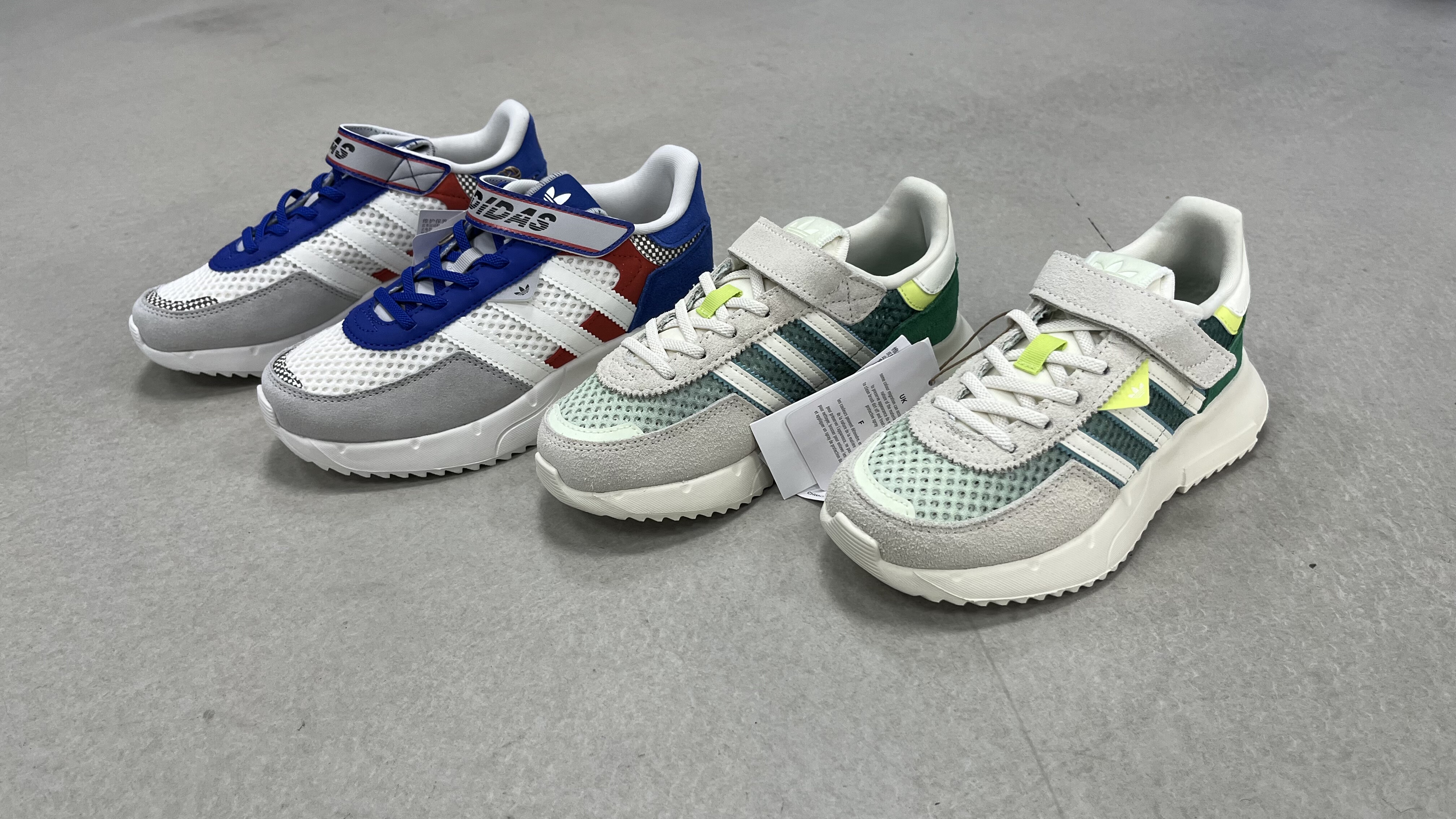 三哥推荐Adidas 正品男女童魔术贴运动休闲跑步鞋JR7998 JS2477