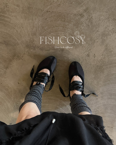 实拍图 巨软！春季新品 芭蕾舞单鞋内里真皮运动鞋 夏威夷人鱼