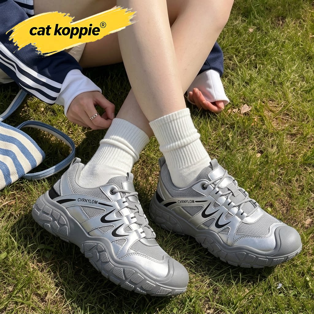 Cat Koppie户外徒步登山鞋男款秋季透气凉鞋轻便软底防滑运动鞋