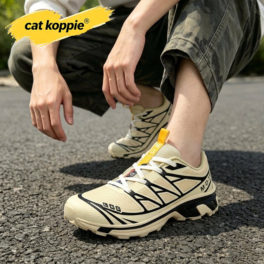 Cat Koppie男鞋户外登山鞋男女徒步鞋透气系带运动鞋轻便跑鞋子