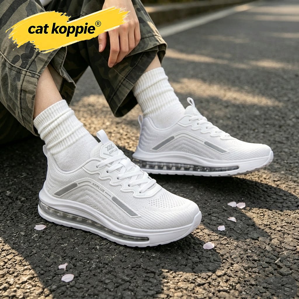 Cat Koppie运动鞋男鞋秋季透气全掌气垫鞋减震慢跑鞋子男生跑步鞋