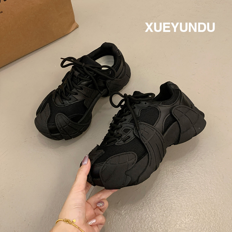 【香港&轻奢】复古老爹鞋男网面透气百搭潮牌男女同款休闲