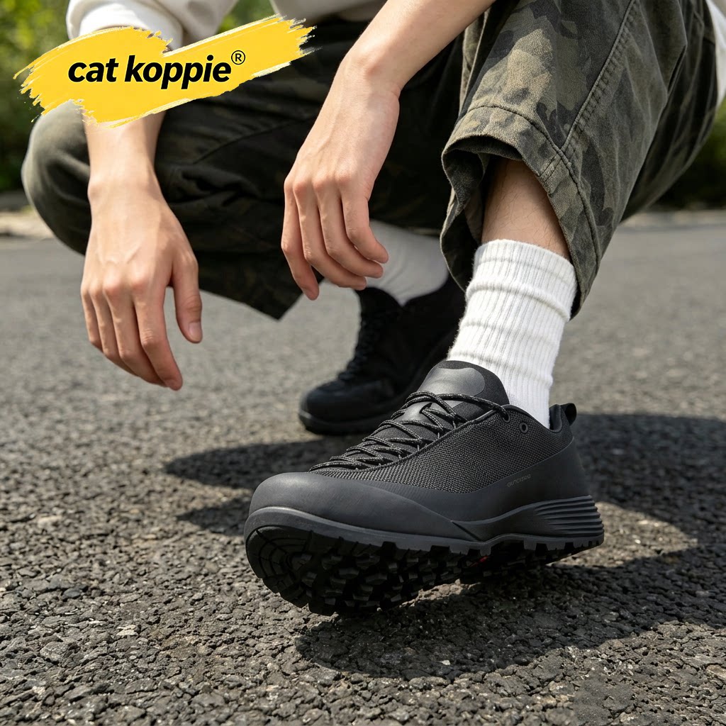 Cat Koppie男鞋秋季新款户外防滑登山鞋男士休闲鞋旅游运动鞋
