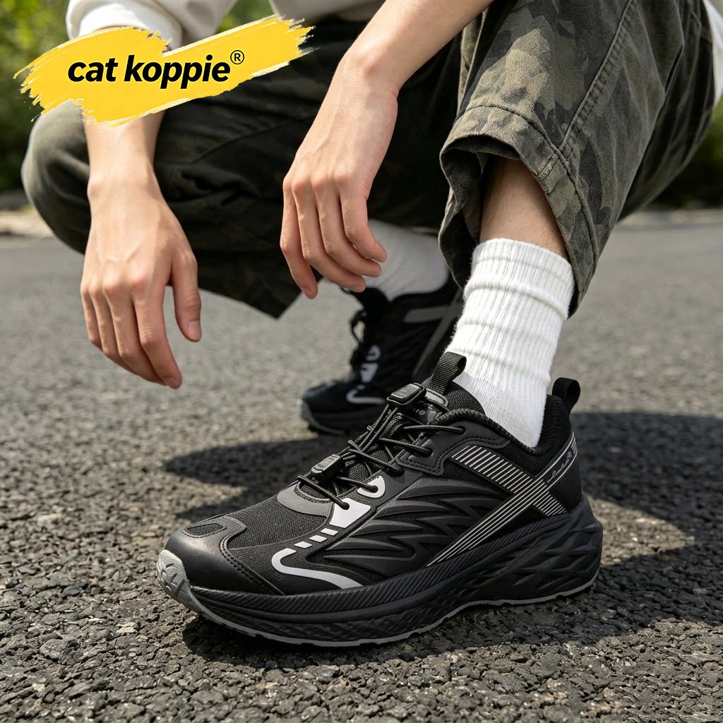 Cat Koppie2026新款男款加宽头防砸防四季透气男士大头老保鞋