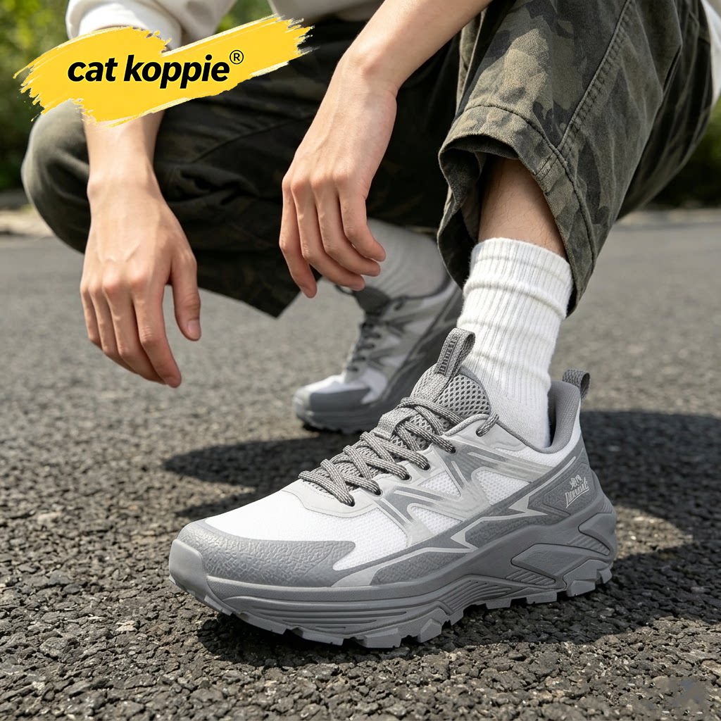 Cat Koppie户外登山鞋防滑防水耐磨透气男女休闲鞋缓震跑步运动鞋