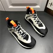 新款 小丑鞋 男鞋 秋季 高帮舒适厚底运动休闲鞋 男韩版 子百搭潮流板鞋