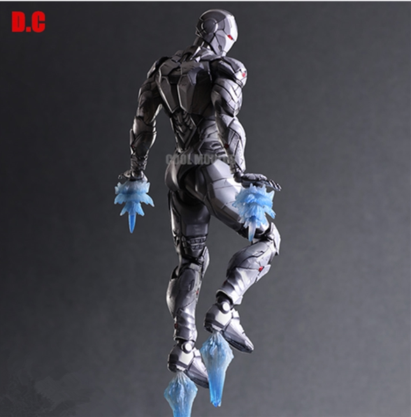 钢铁侠银色关节可动 人偶模型少量发行playarts攻女孩玩具礼品new