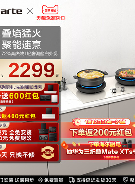 卡萨帝揽光小炫风燃气灶煤气灶家用灶台猛火灶炉灶天然气灶CDZ5U9