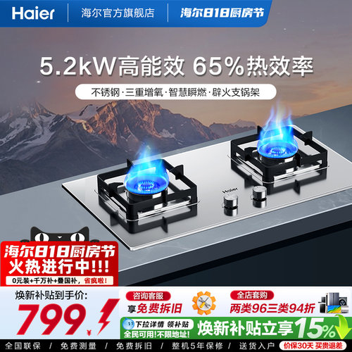 Haier/海尔5.2kW厨房家用灶