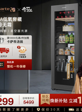 Casarte/卡萨帝145升冰吧家用客厅酒柜茶叶制冰冷藏囤货小冰箱