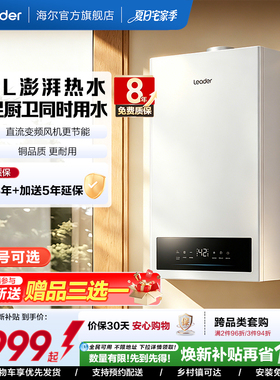 海尔出品统帅采暖壁挂炉天然气家用变频节能采暖热水两用锅炉LA3