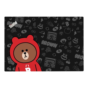 适用联想ThinkPad T14/T14S笔记本贴纸P14S电脑贴膜E14 X13外壳保护膜X13 YOGA GEN2全套壳配件卡通机身贴