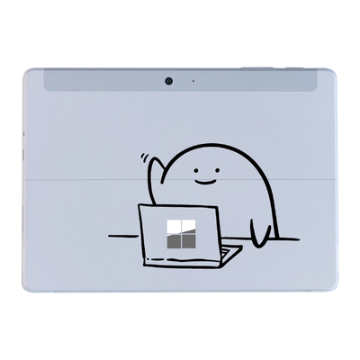 不留胶简约平板电脑透明贴纸