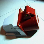 32A5P380V工业插座125红色IECCEE防水五线