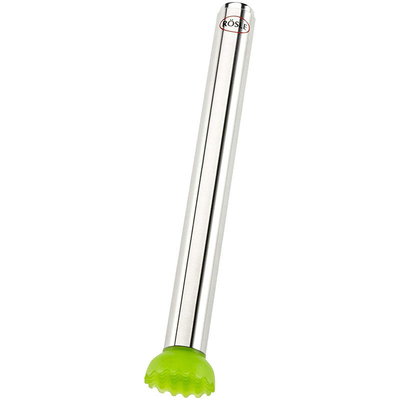 德国原装Rosle宜施乐手动榨汁鸡尾酒调酒棒不锈钢17cm