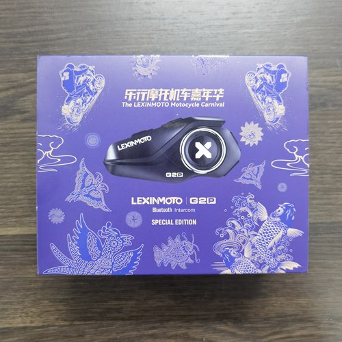 乐行lexinG2P摩托车头盔蓝牙耳