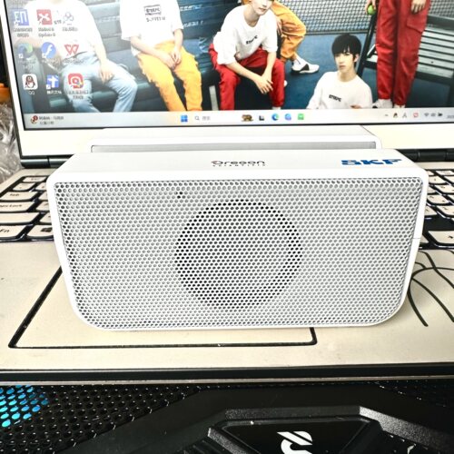 欧西亚 接触式数码有源音箱台式家用电脑迷你手机支架小型音响
