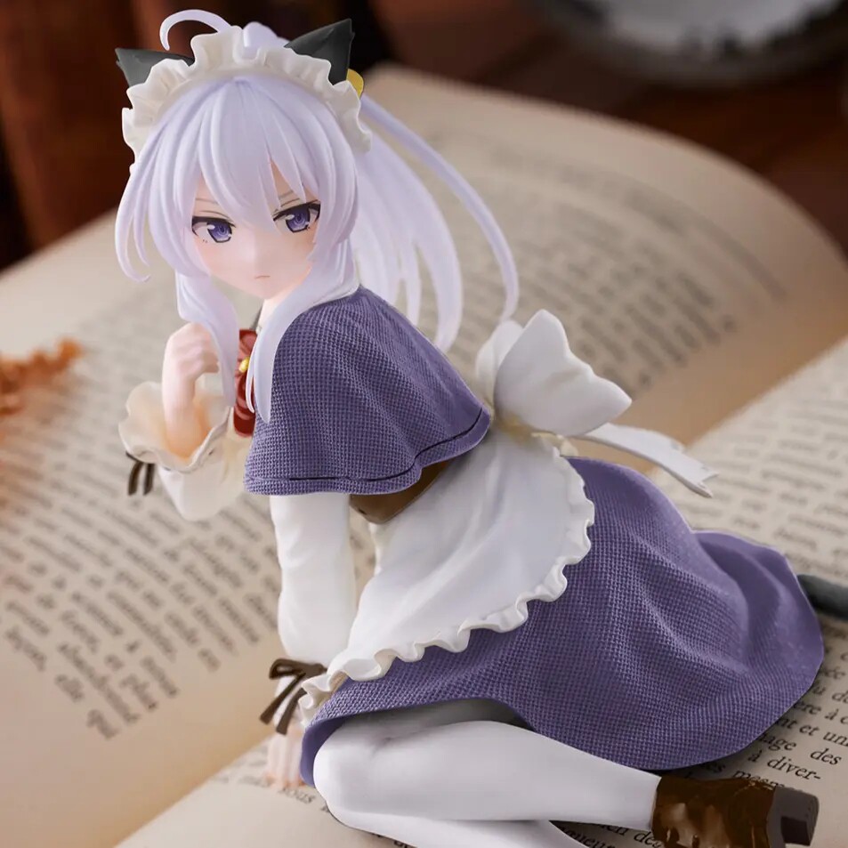 包邮正版 TAITO DesktopCute 魔女之旅 伊蕾娜 猫耳女仆 景品手办