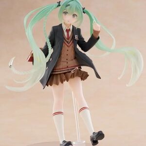 包邮正版现货TAITO Fashion VOCALOID 初音未来 Preppy景品手办