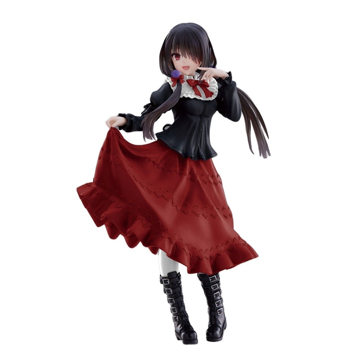 包邮正品现货 Taito 约会大作战时崎狂三 私服 礼服 景品手办
