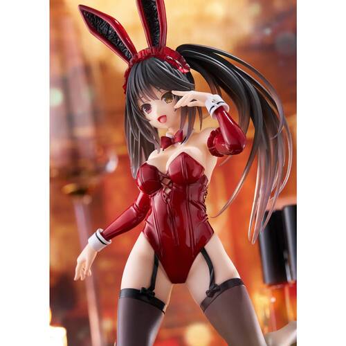 包邮正版现货TAITO cute约会大作战时崎狂三兔女郎景品手办