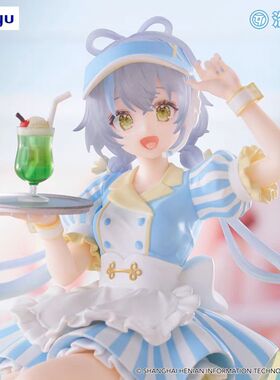 特典正版现货 FURYU Vsinger 洛天依 Waitress ver 坐姿 景品手办