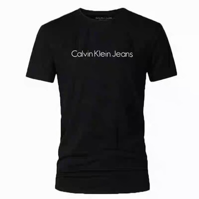 夏季ck短袖t恤男装半袖纯棉经典