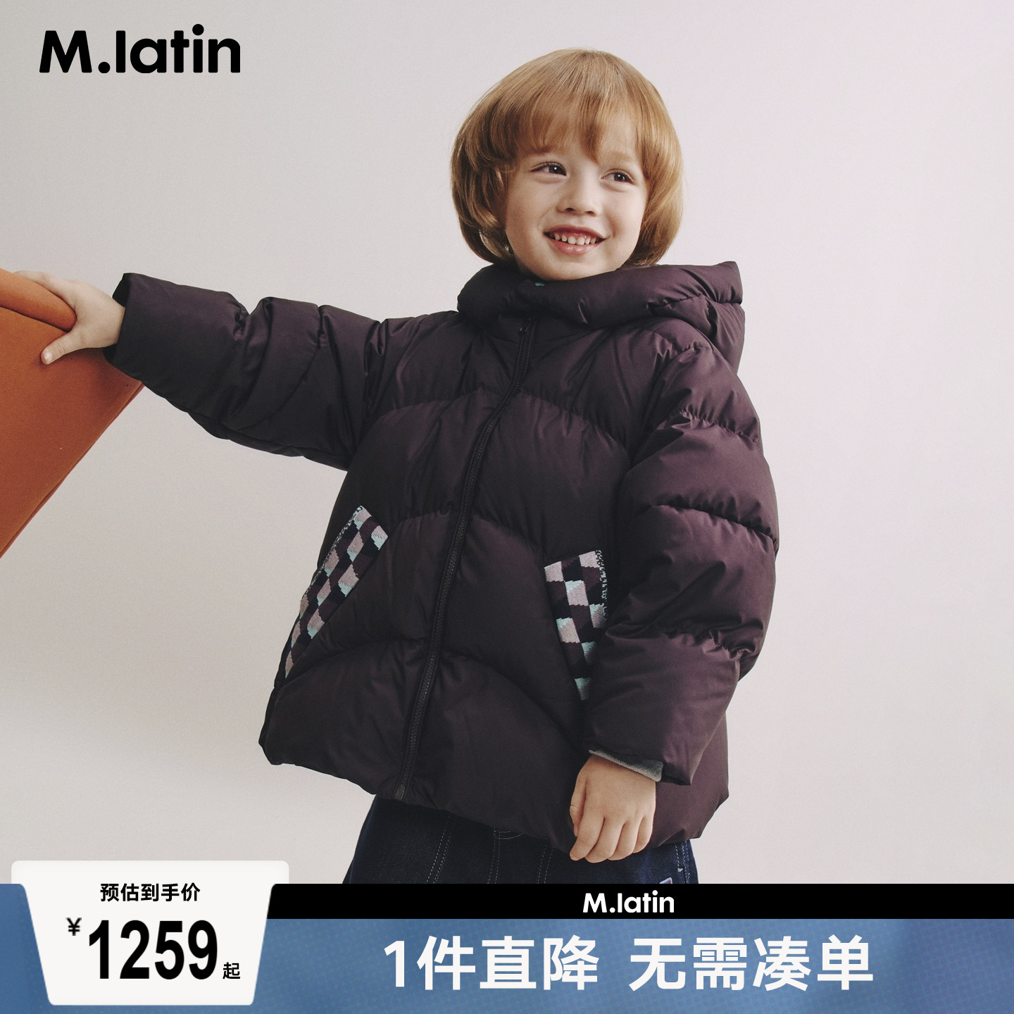 填充鹅绒，保暖加分，流行可可棕时髦不挑人