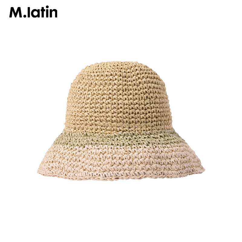 【商场同款】马拉丁童装儿童袜子25夏装新款女童透气遮阳网眼草帽