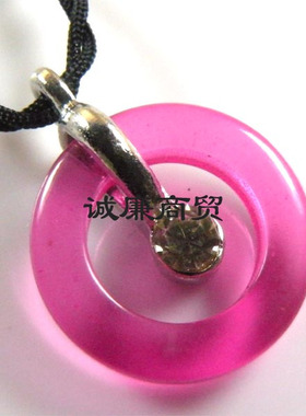 琉璃饰品 红色圆环 jyg93480085