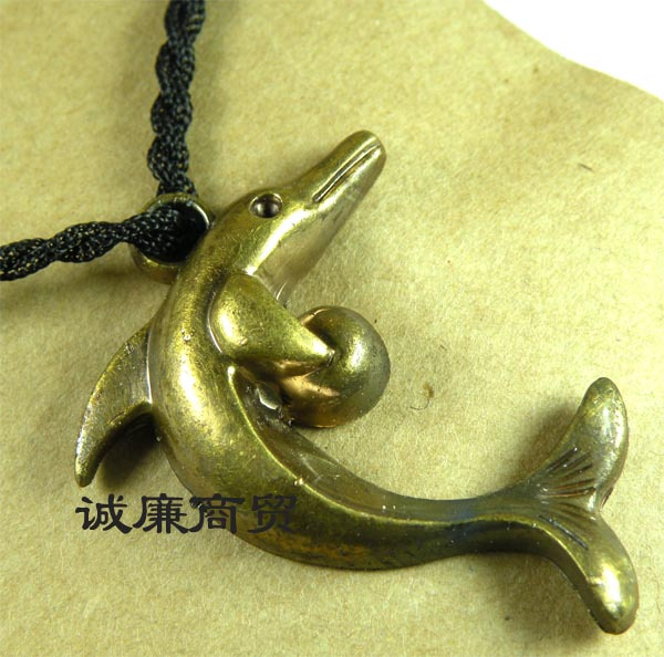 藏人族/仿铜饰品 海豚OHL011BY3