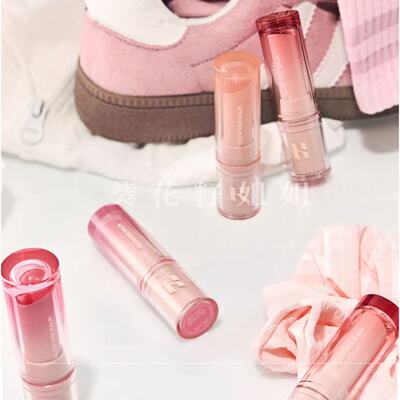 25年八月新品 韩国HOLIKA焕彩晶透固体唇釉口红镜面水光滋润裸色