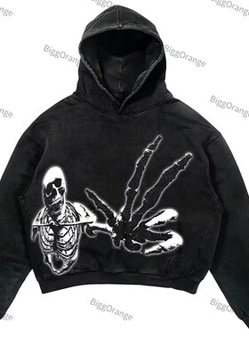 HoodedLooseSweatshirt